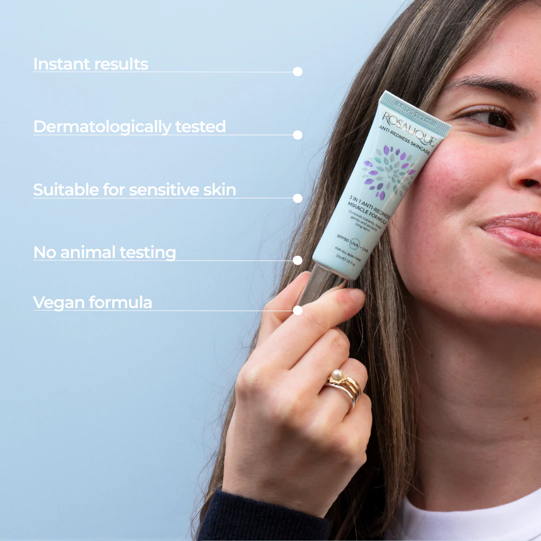 Rosalique 3 in 1 Anti-Redness Miracle Formula SPF50 - Image 6